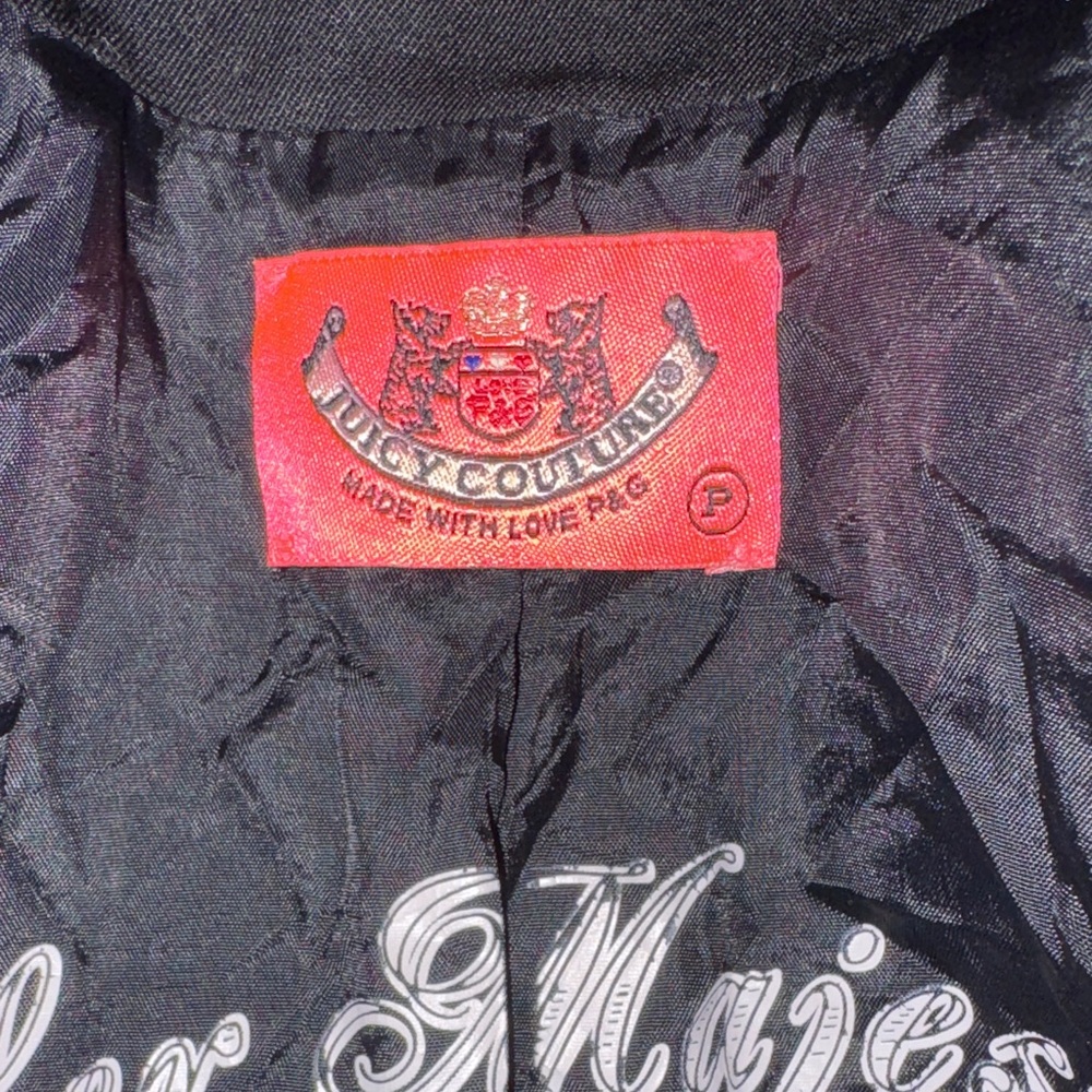 Juicy Couture Classic Black Blazer - Picture 3 of 6